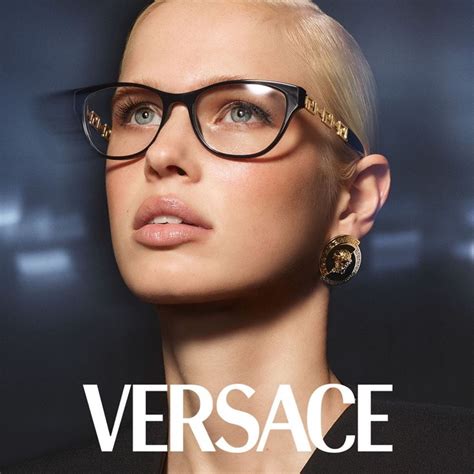 all black versace glasses|eyeglasses versace glasses on face.